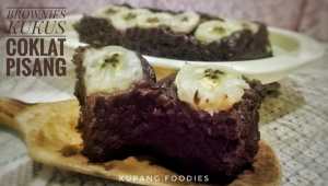 brownies kukus coklat pisang 1
